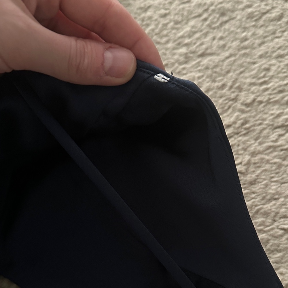 Jenny Yoo Navy Slip Dress - Picture 8 of 9